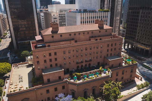 California Private Club Building in Downtown Los Angeles