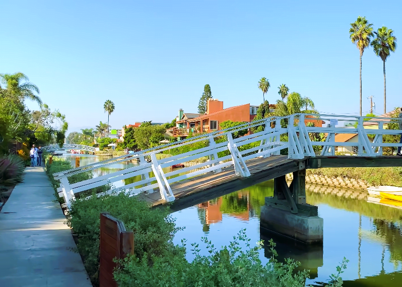 Venice Beach Canals in Los Angeles