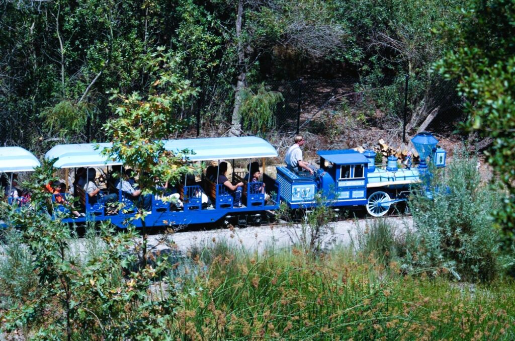 Santa Barbara Zoo Train Photo